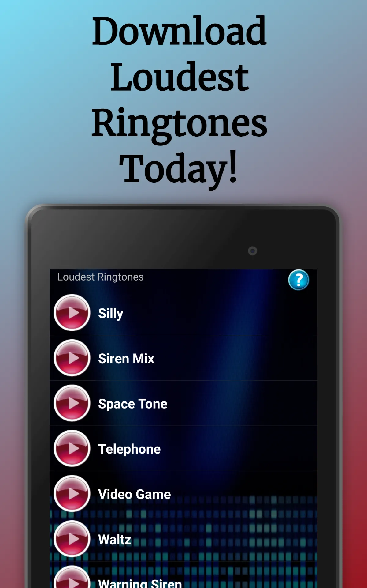 Loudest Ringtones | Indus Appstore | Screenshot