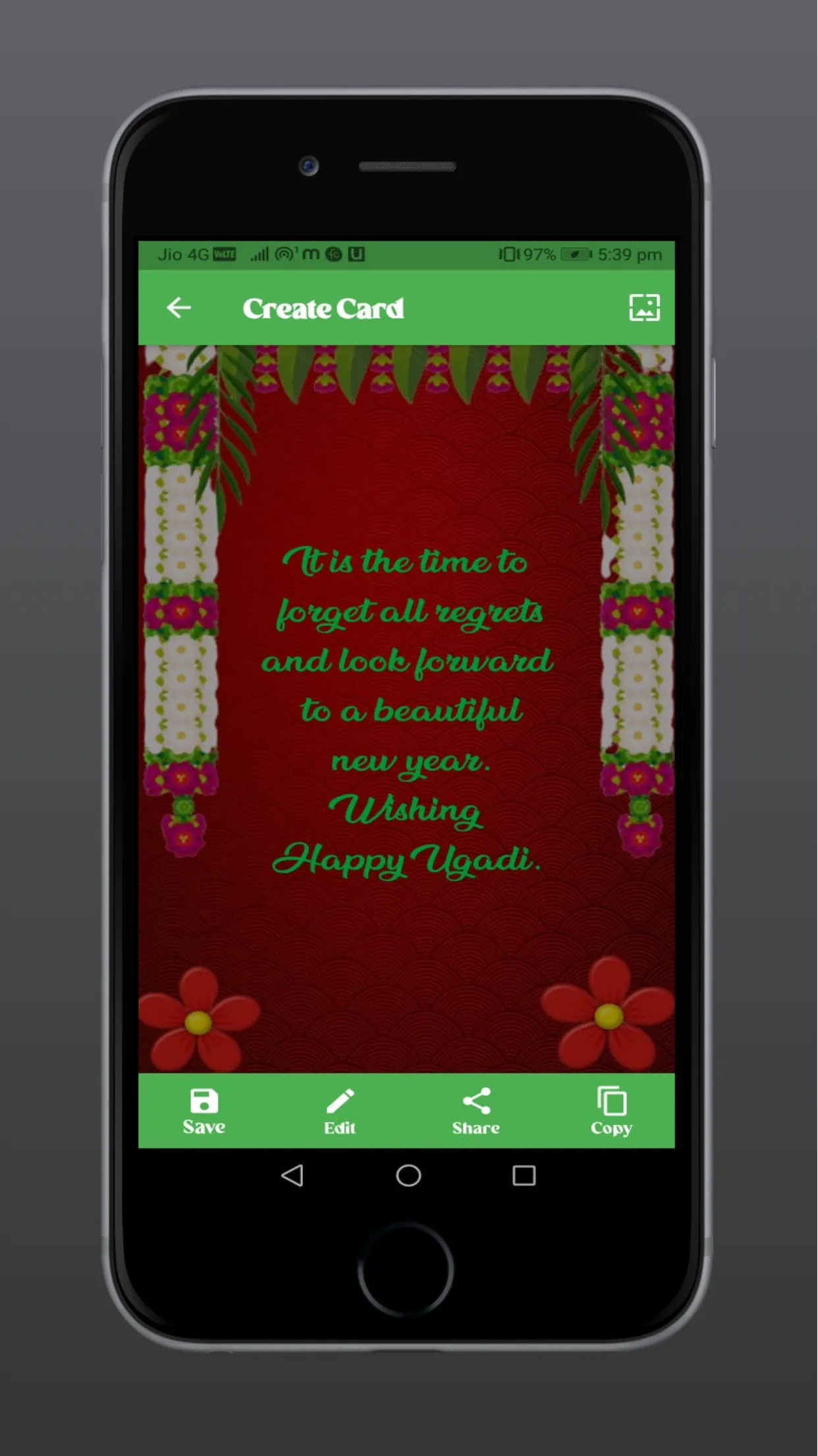 Ugadi Wishes | Indus Appstore | Screenshot