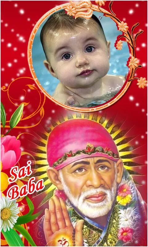 Sai Baba Photo Frames | Indus Appstore | Screenshot