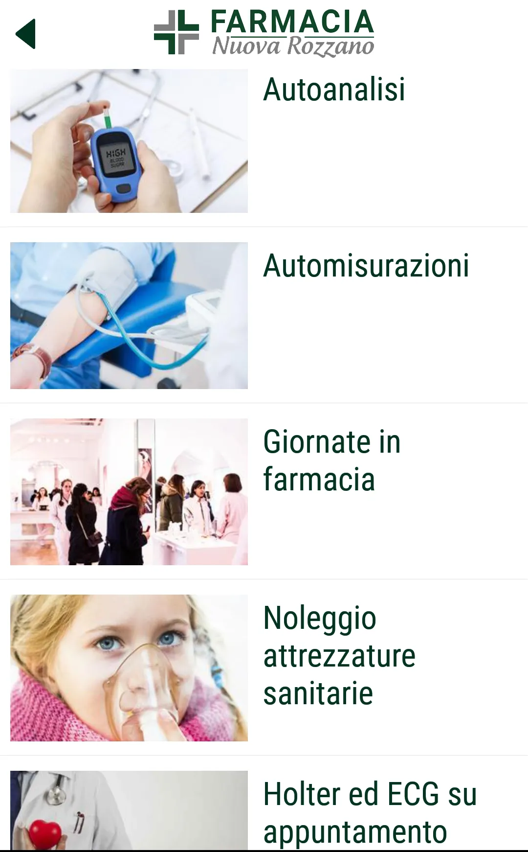 Farmacia Nuova Rozzano | Indus Appstore | Screenshot