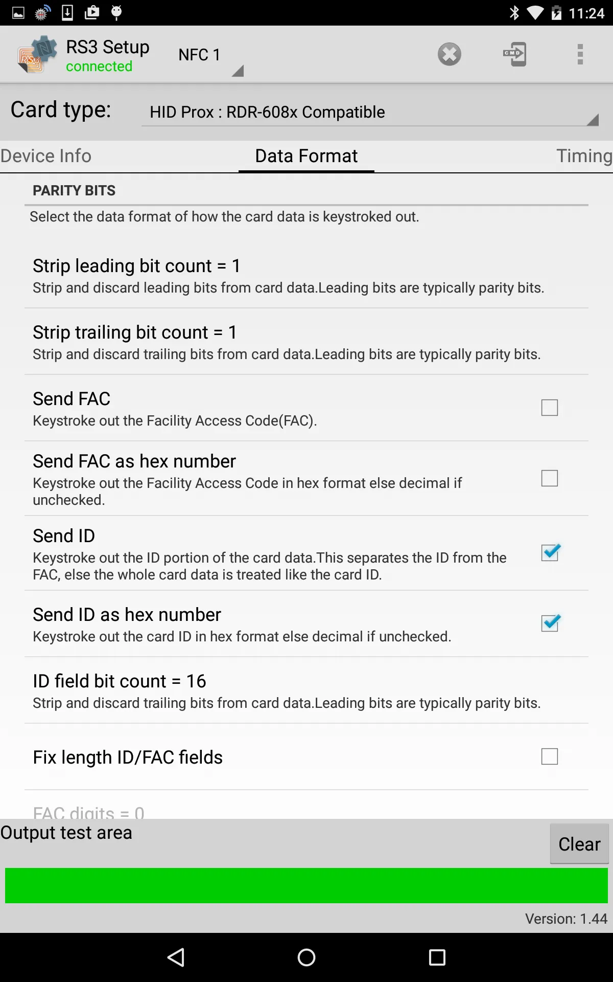 RS3 NFC Setup | Indus Appstore | Screenshot