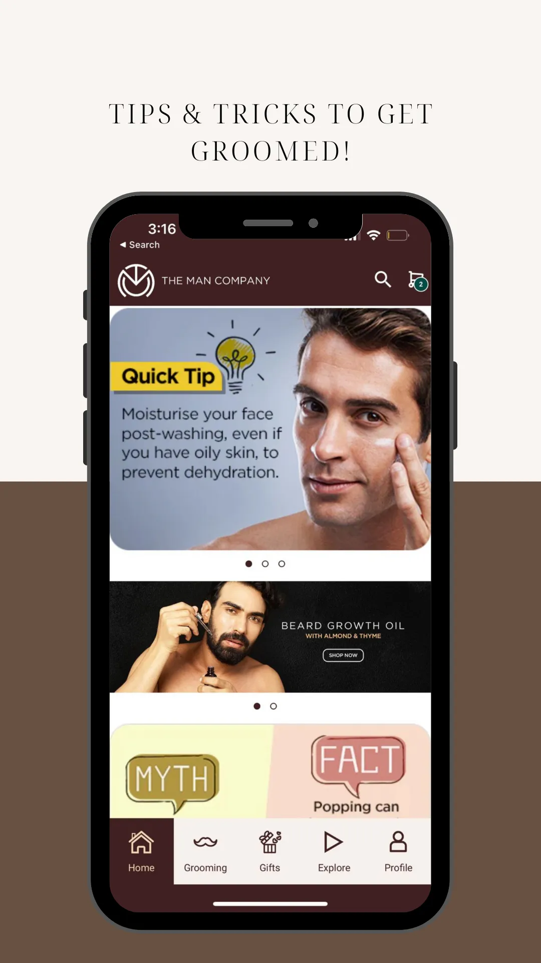 The Man Company | Indus Appstore | Screenshot