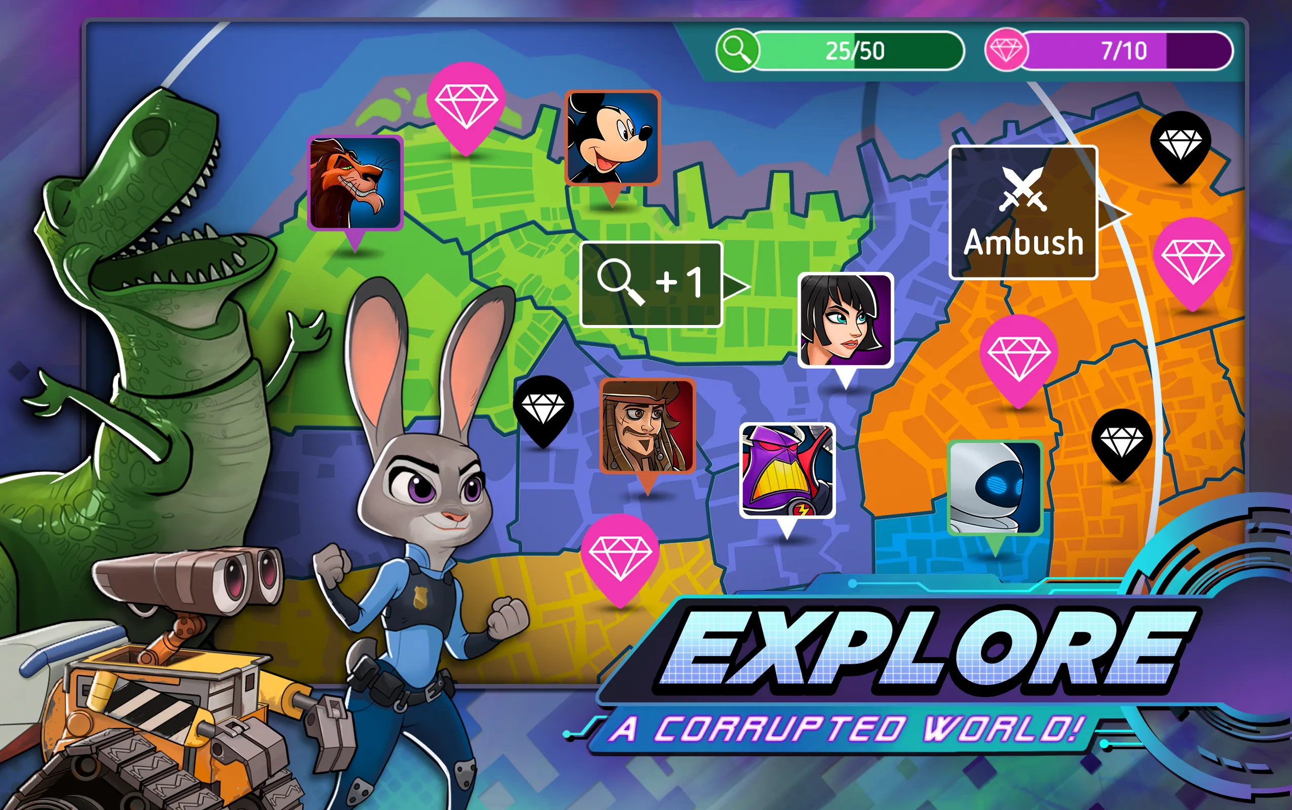 Disney Heroes: Battle Mode | Indus Appstore | Screenshot