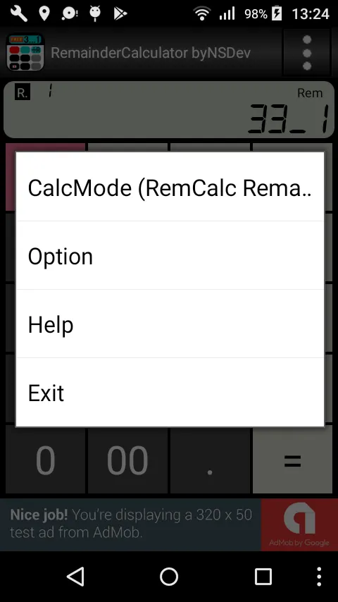 RemainderCalculator byNSDev | Indus Appstore | Screenshot