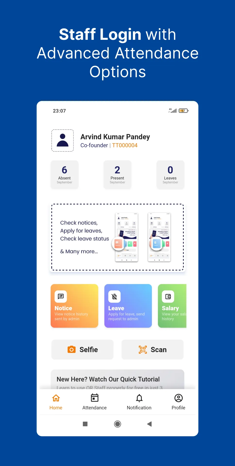 QR Staff -Attendance & Payroll | Indus Appstore | Screenshot