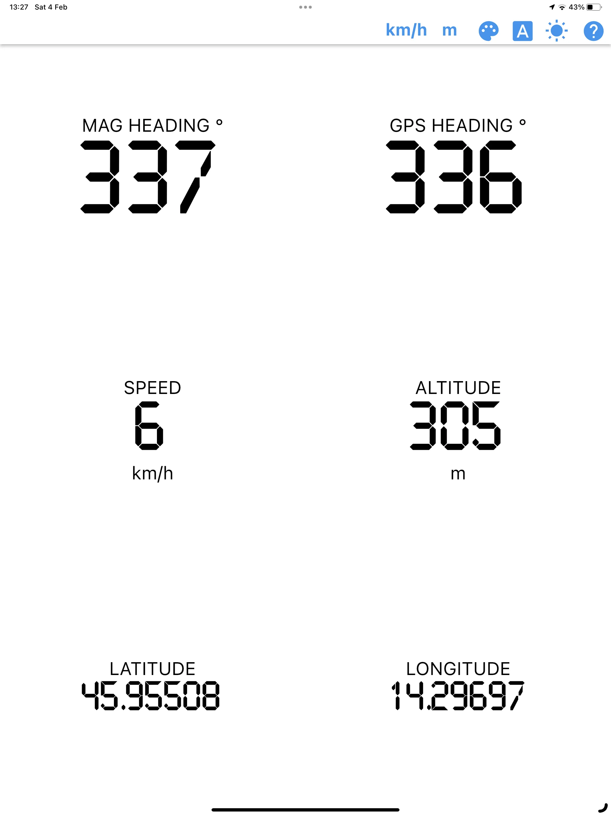 Simple GPS Dashboard | Indus Appstore | Screenshot