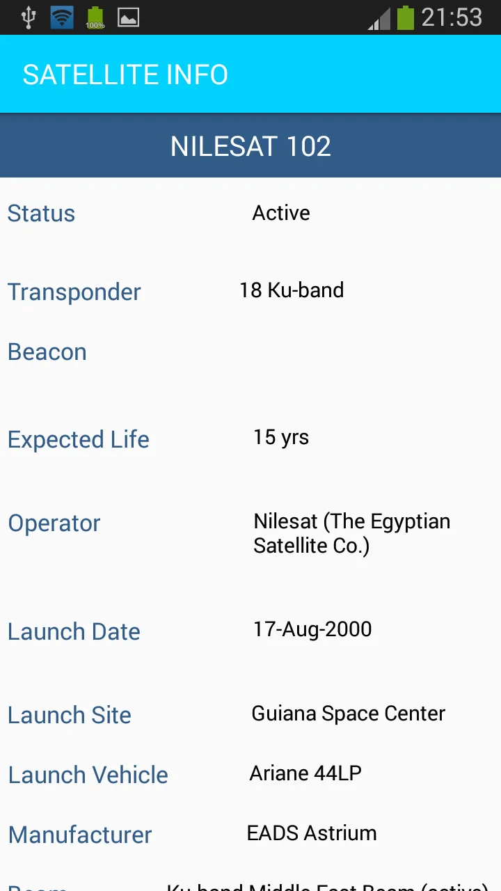 SATELLITE INFO | Indus Appstore | Screenshot