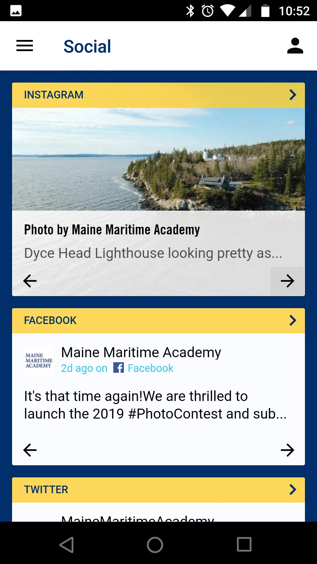 Maine Maritime Academy Mobile | Indus Appstore | Screenshot