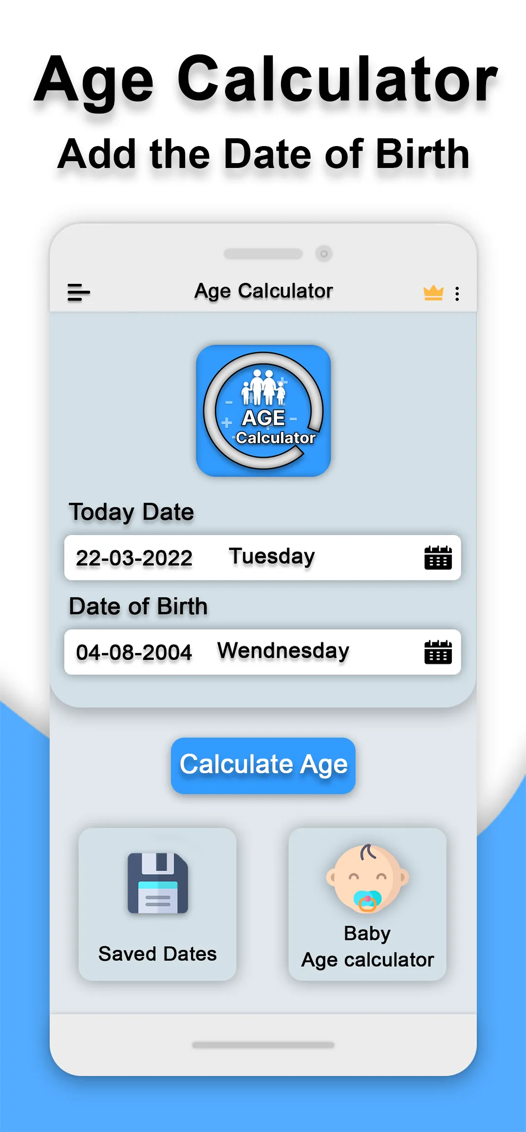 Age Calculator | Date of Birth | Indus Appstore | Screenshot