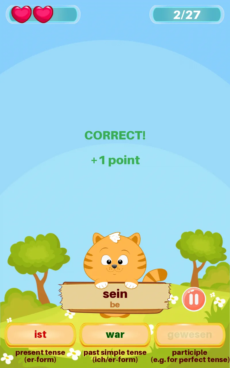 German Irregular Verbs Learnin | Indus Appstore | Screenshot