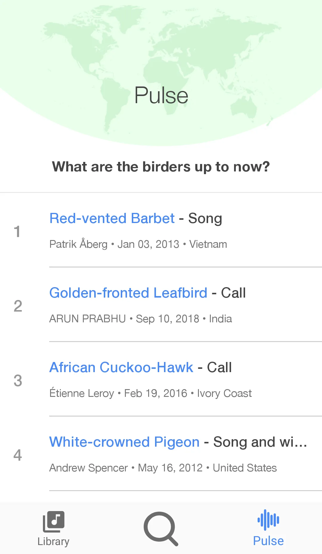 Bird Calls and Songs | Indus Appstore | Screenshot