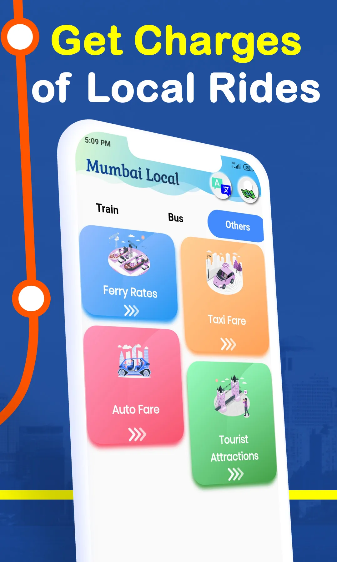 Mumbai Local Train Maps | Indus Appstore | Screenshot