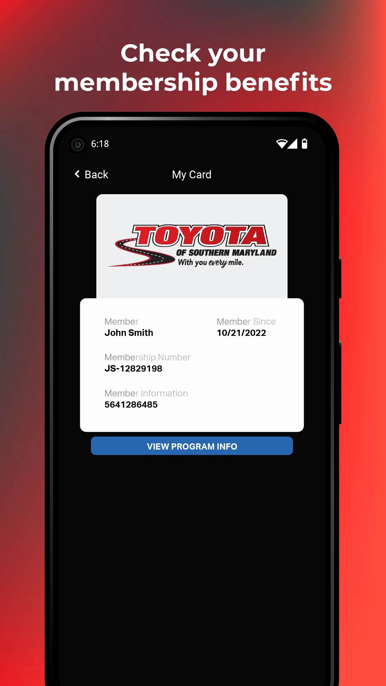 Toyota of Southern Maryland | Indus Appstore | Screenshot