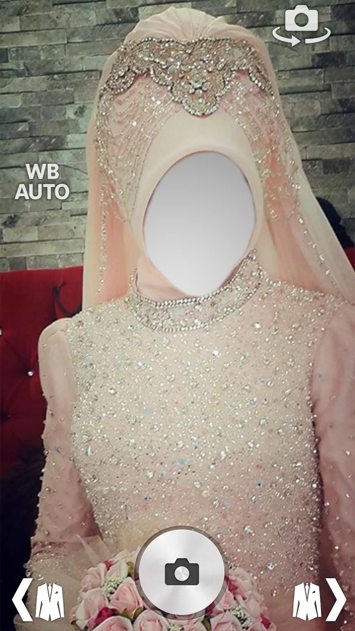 Wedding Hijab Montage Photo | Indus Appstore | Screenshot