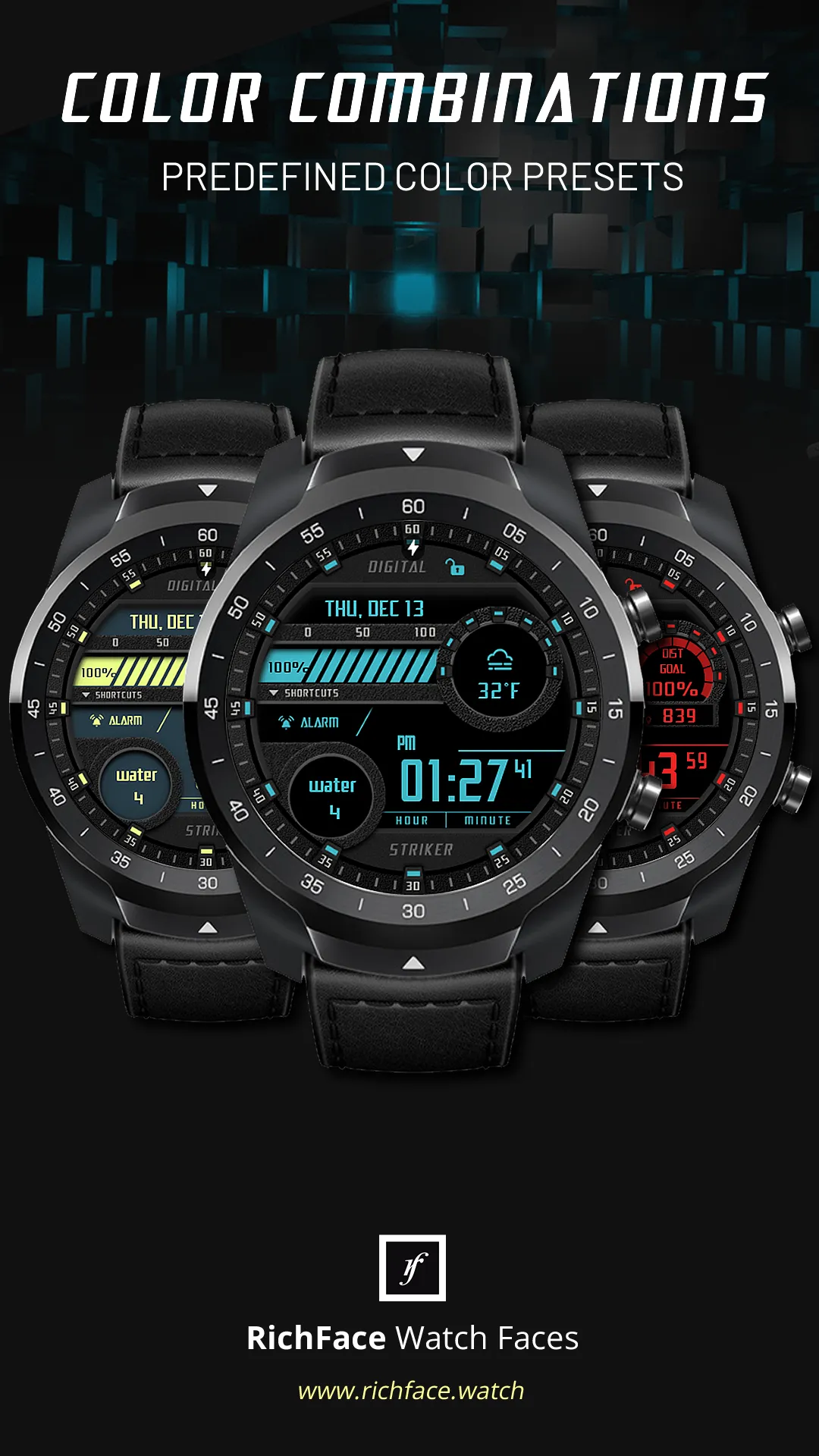 Digital Striker Watch Face | Indus Appstore | Screenshot