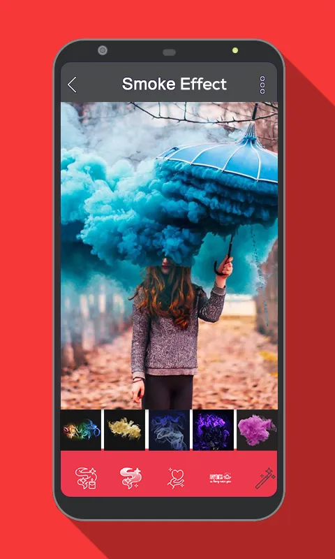 Smoke Photo Effect | Indus Appstore | Screenshot