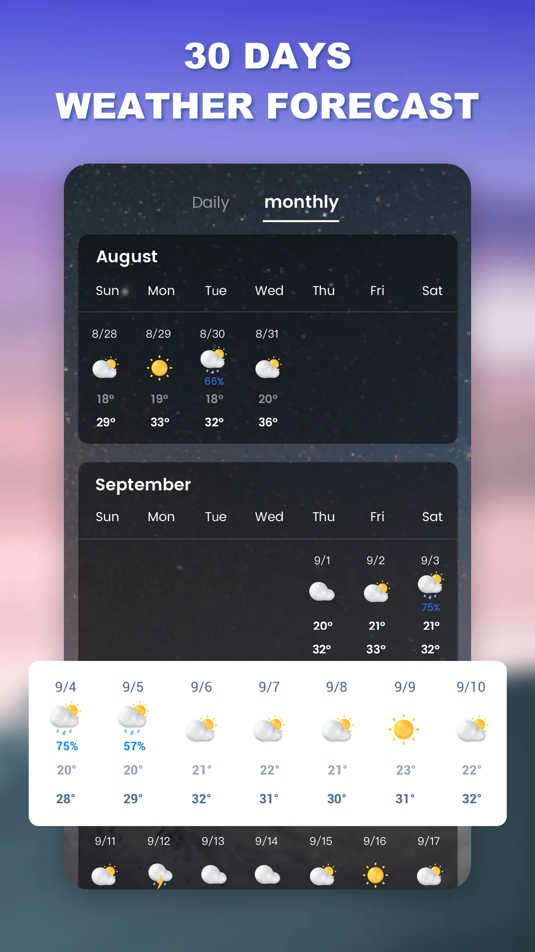 Weather app - Radar & Widget | Indus Appstore | Screenshot