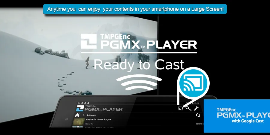 TMPGEnc PGMX PLAYER forAndroid | Indus Appstore | Screenshot