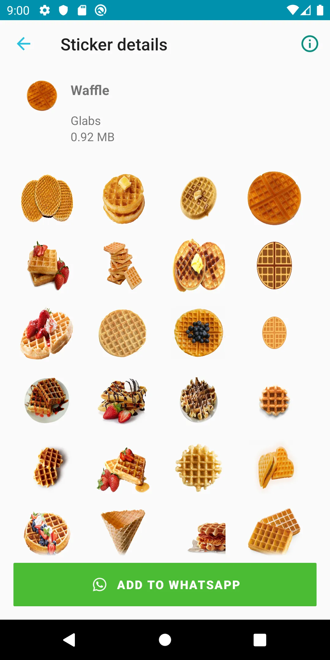 Food Stickers | Indus Appstore | Screenshot