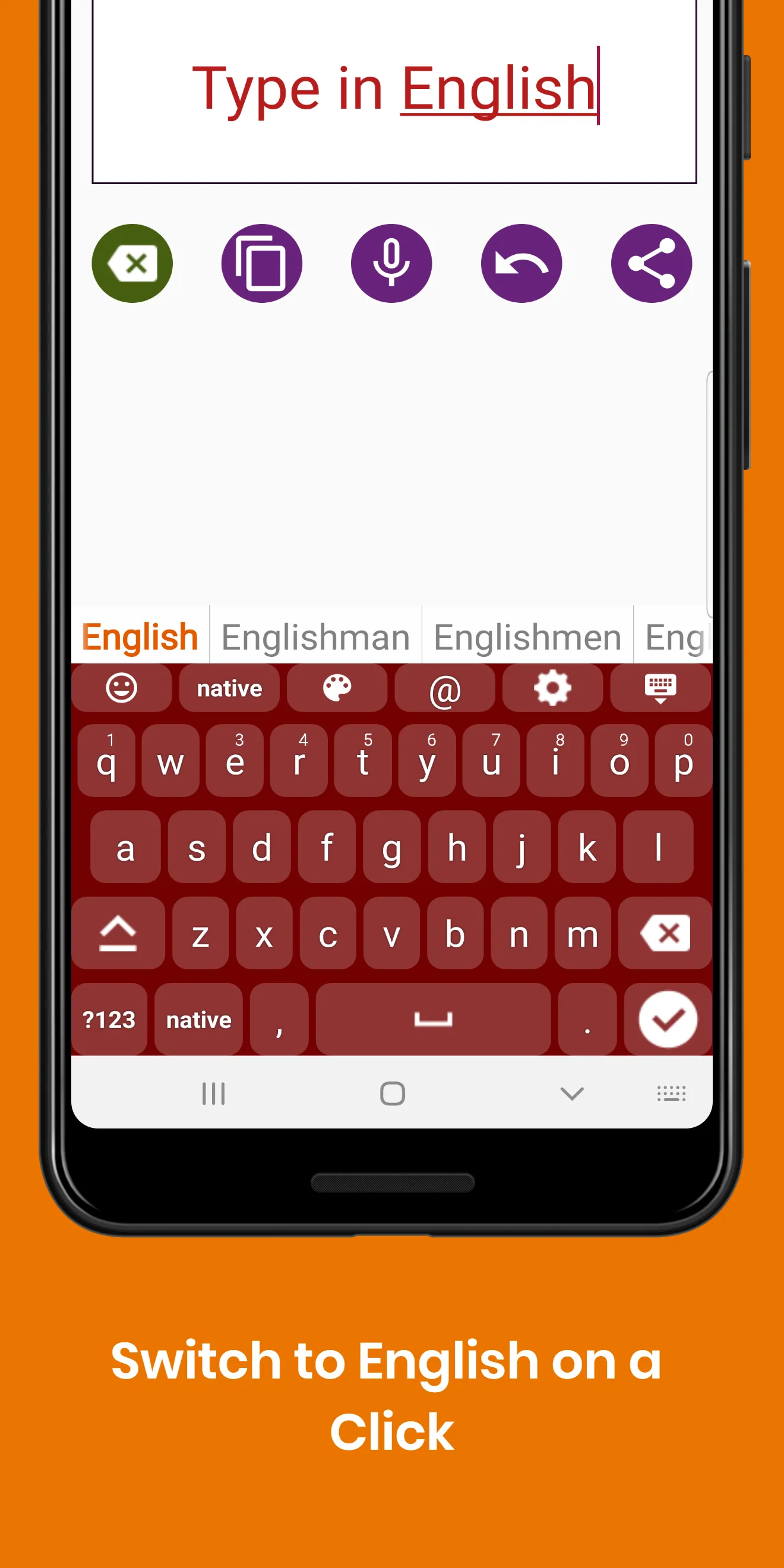 Slovak Keyboard by Infra | Indus Appstore | Screenshot