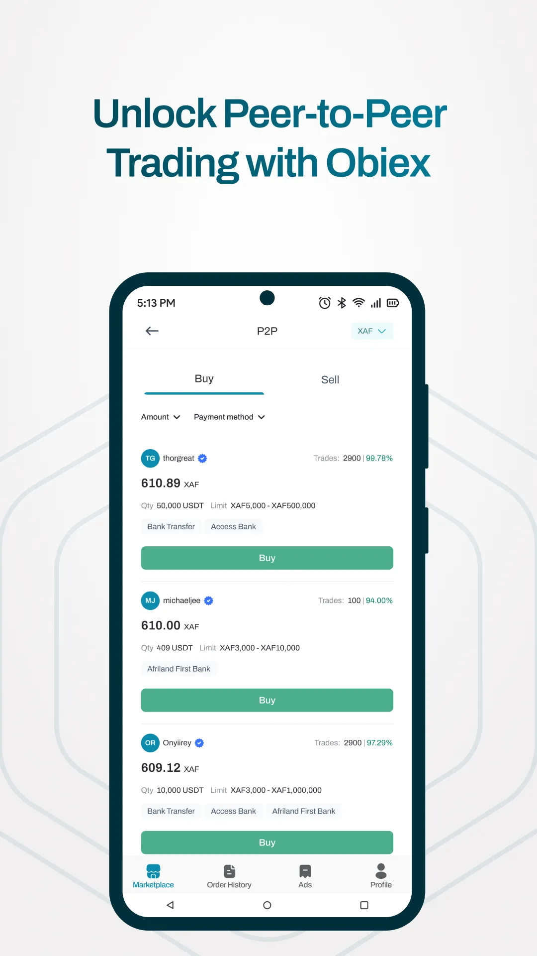 Obiex - Swap, Buy & Sell BTC | Indus Appstore | Screenshot