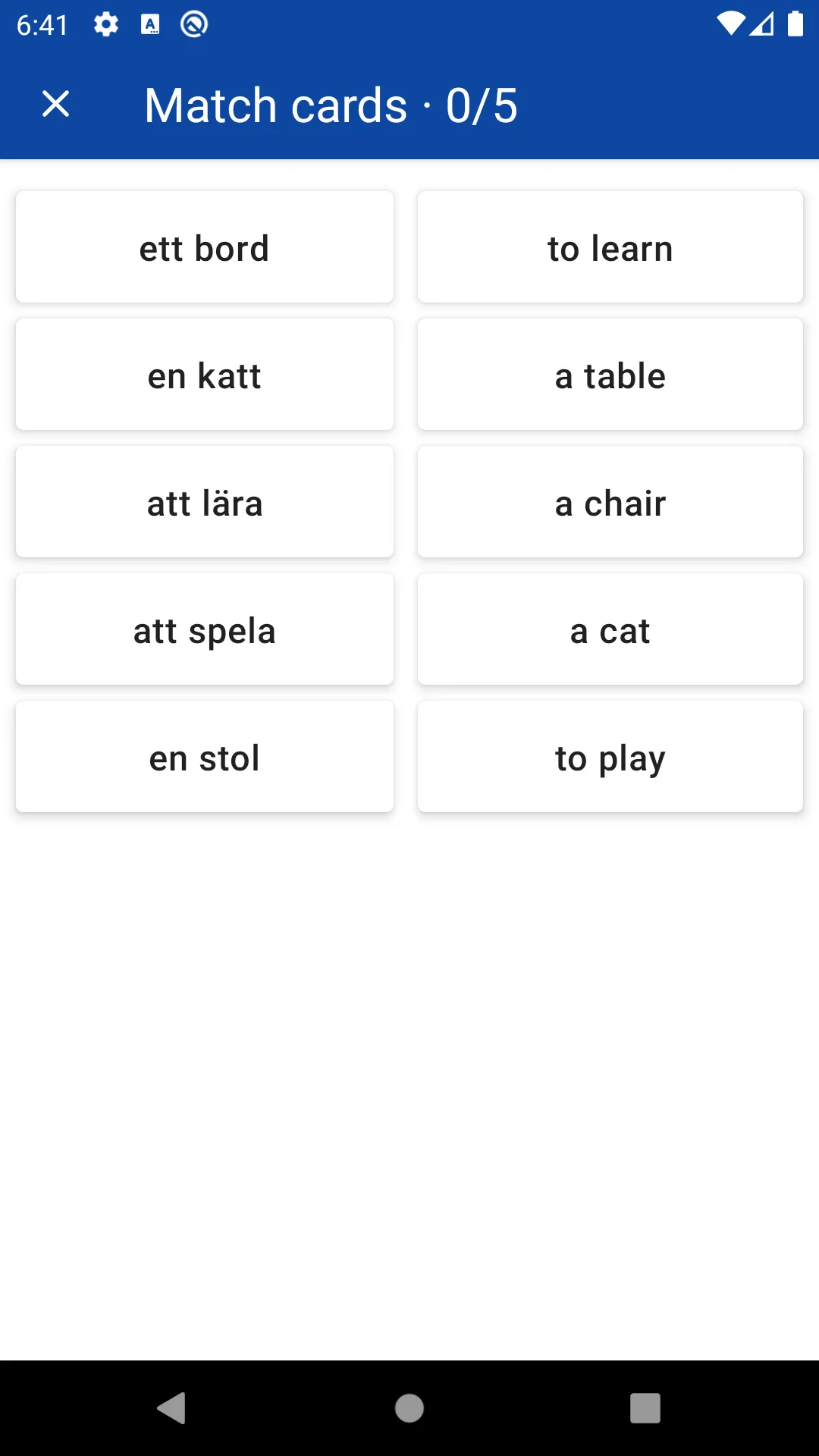 Swedish practice | Indus Appstore | Screenshot