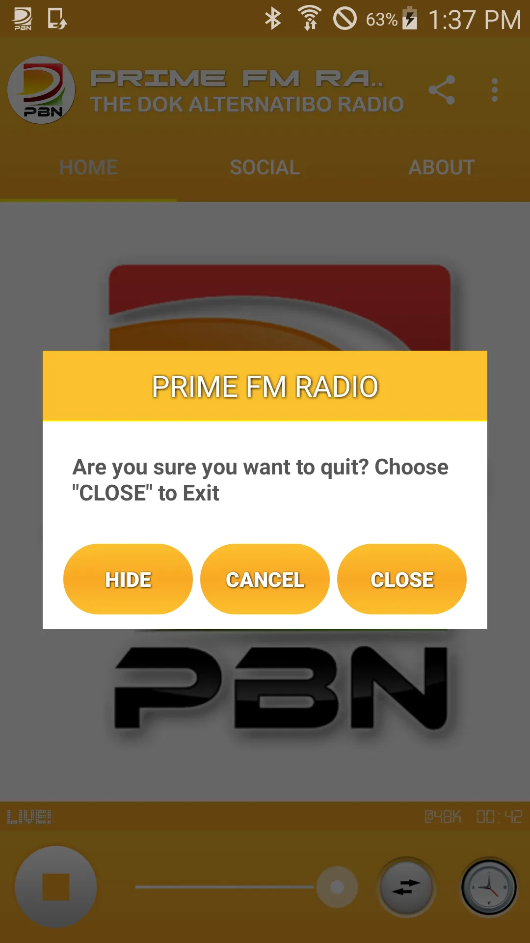 PRIME FM RADIO PHILIPPINES | Indus Appstore | Screenshot