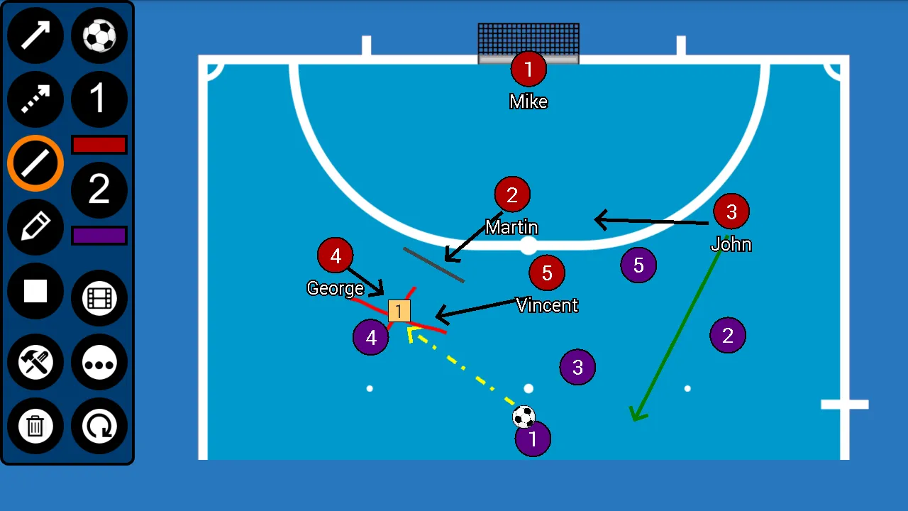 Futsal Tactic Board | Indus Appstore | Screenshot