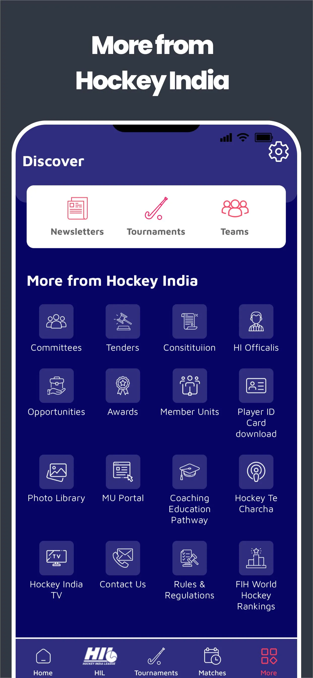 Hockey India | Indus Appstore | Screenshot