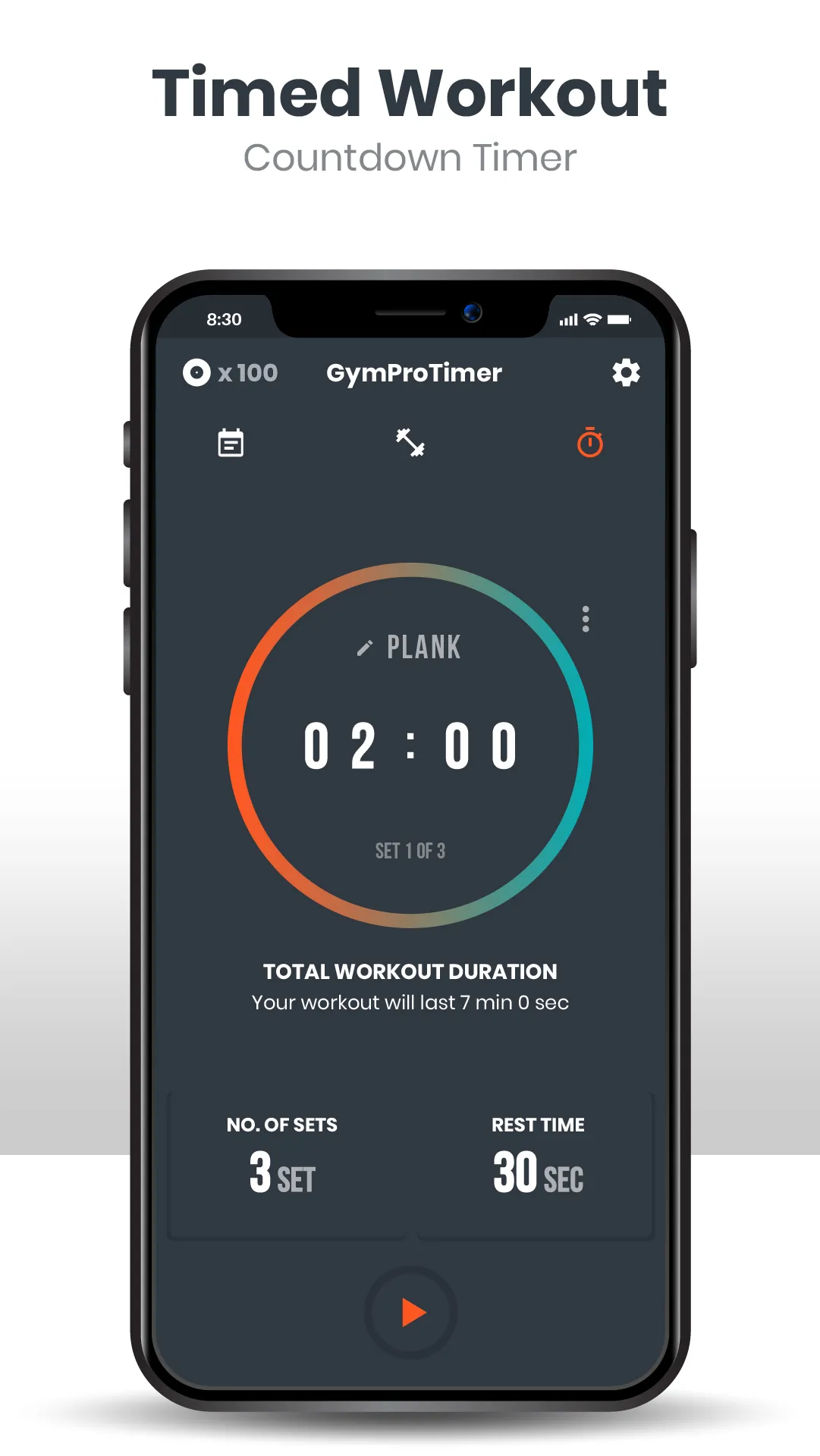 Gym Pro Timer | Indus Appstore | Screenshot