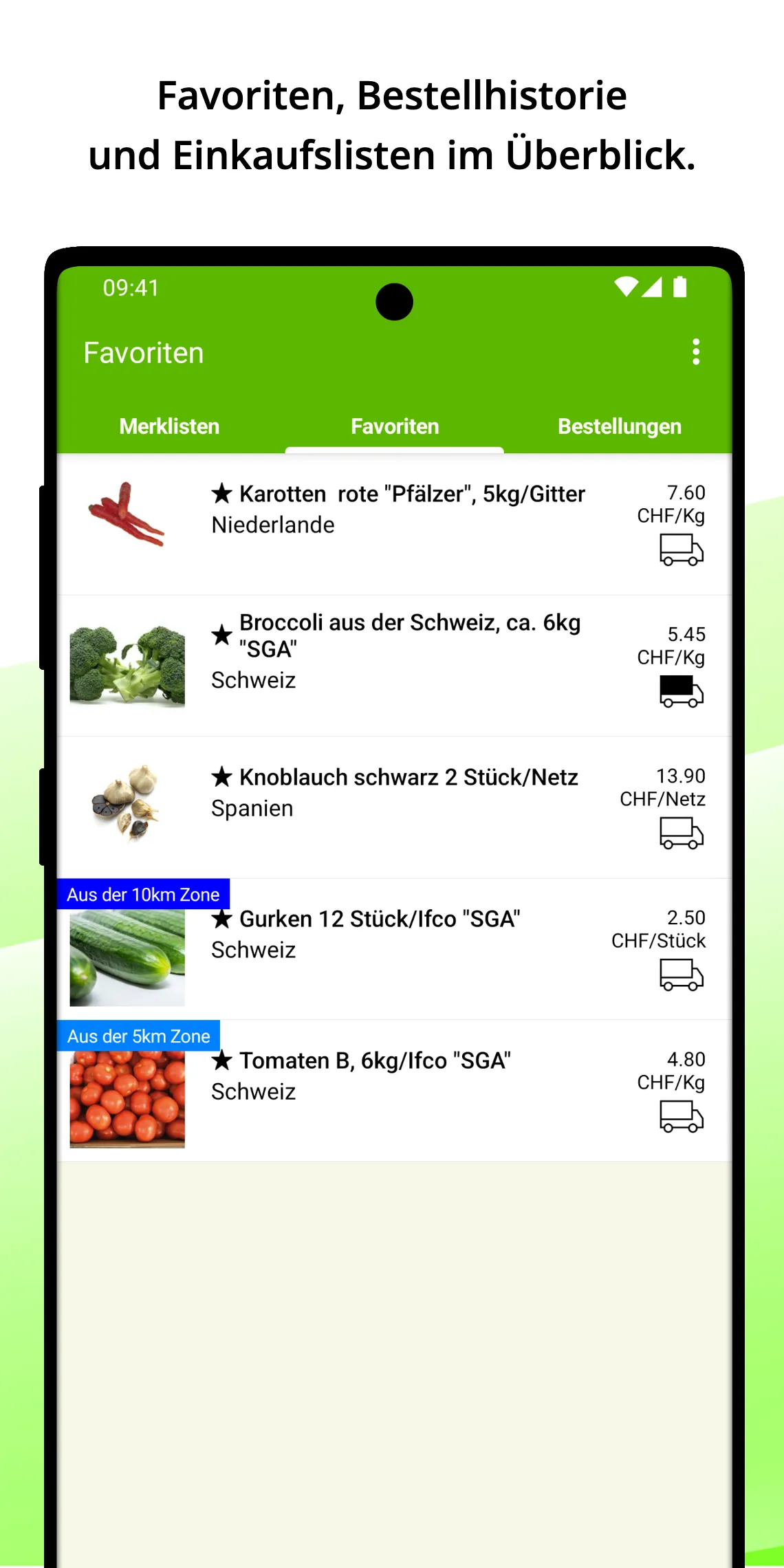 Gunterswiler AG | Indus Appstore | Screenshot