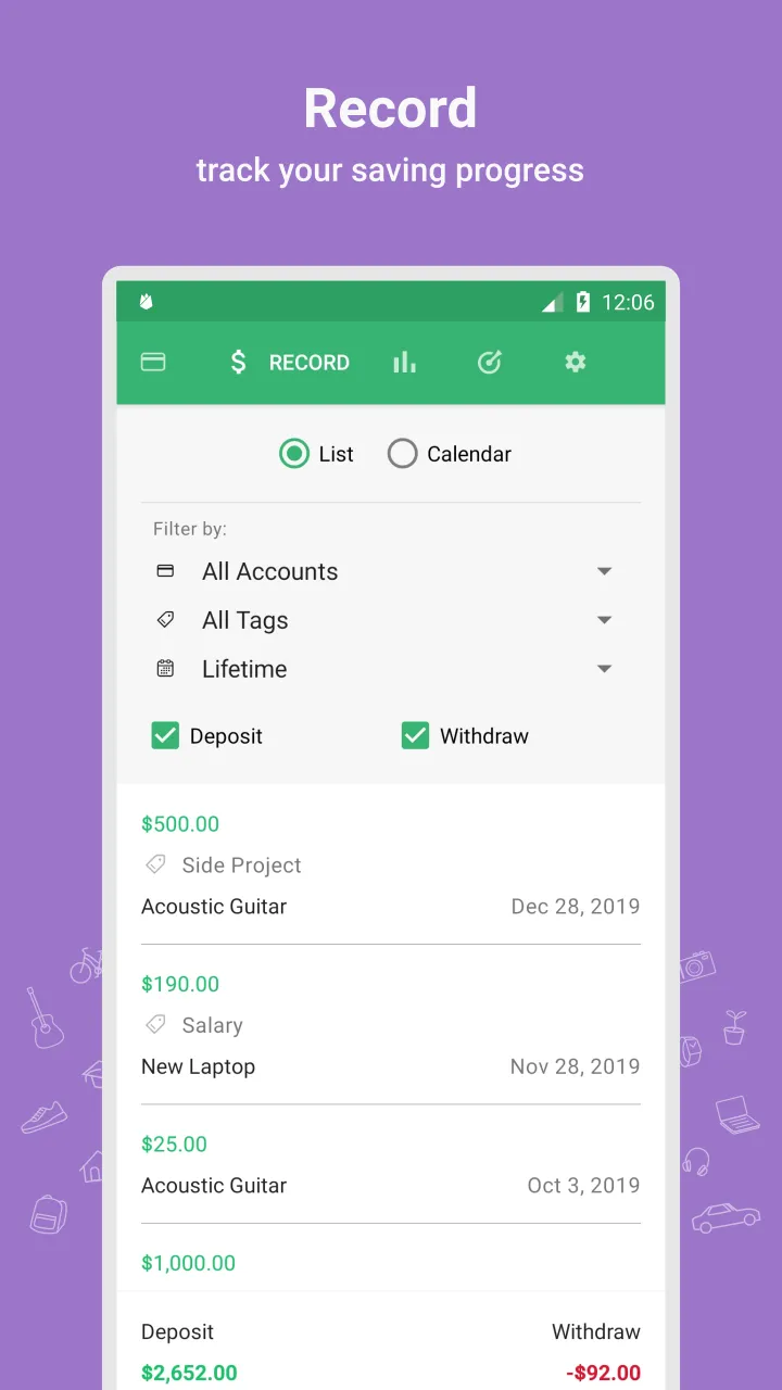 Thriv - Savings Goal Tracker | Indus Appstore | Screenshot