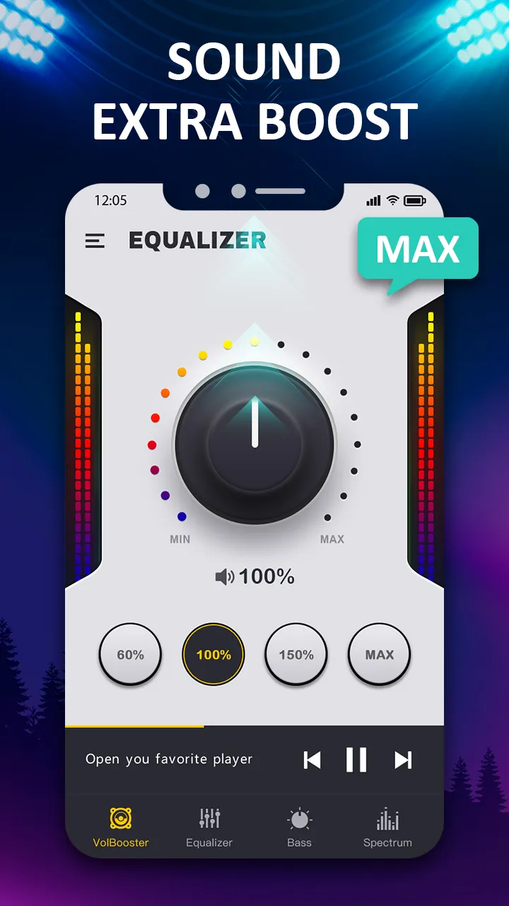 Bass & Vol Boost - Equalizer | Indus Appstore | Screenshot