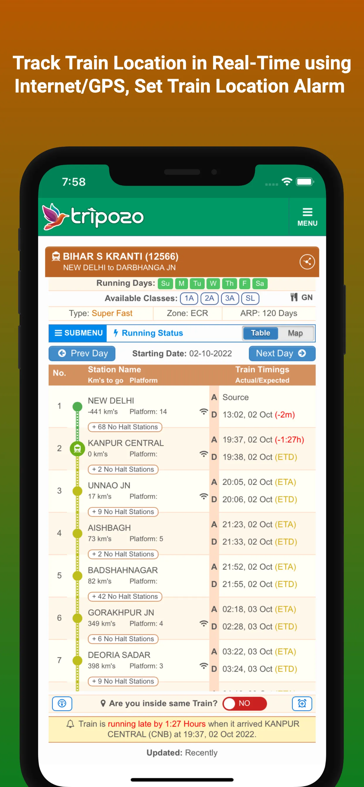 Tripozo: Train Flight & Travel | Indus Appstore | Screenshot