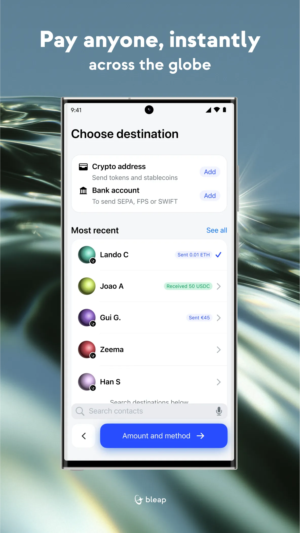 Bleap: Finance & Crypto Card - Apps on Indus Appstore