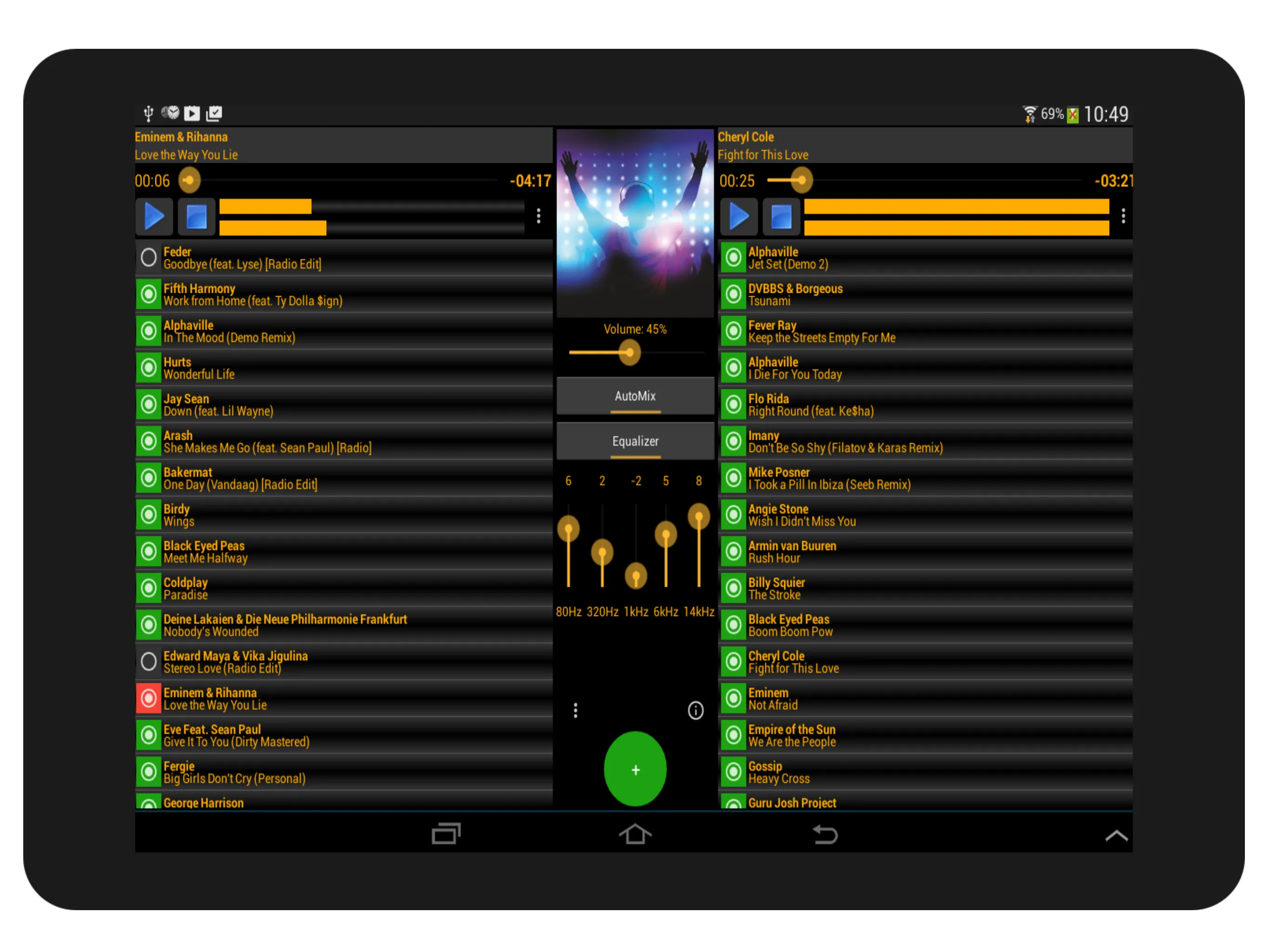 MP3-DJ the MP3-Player | Indus Appstore | Screenshot