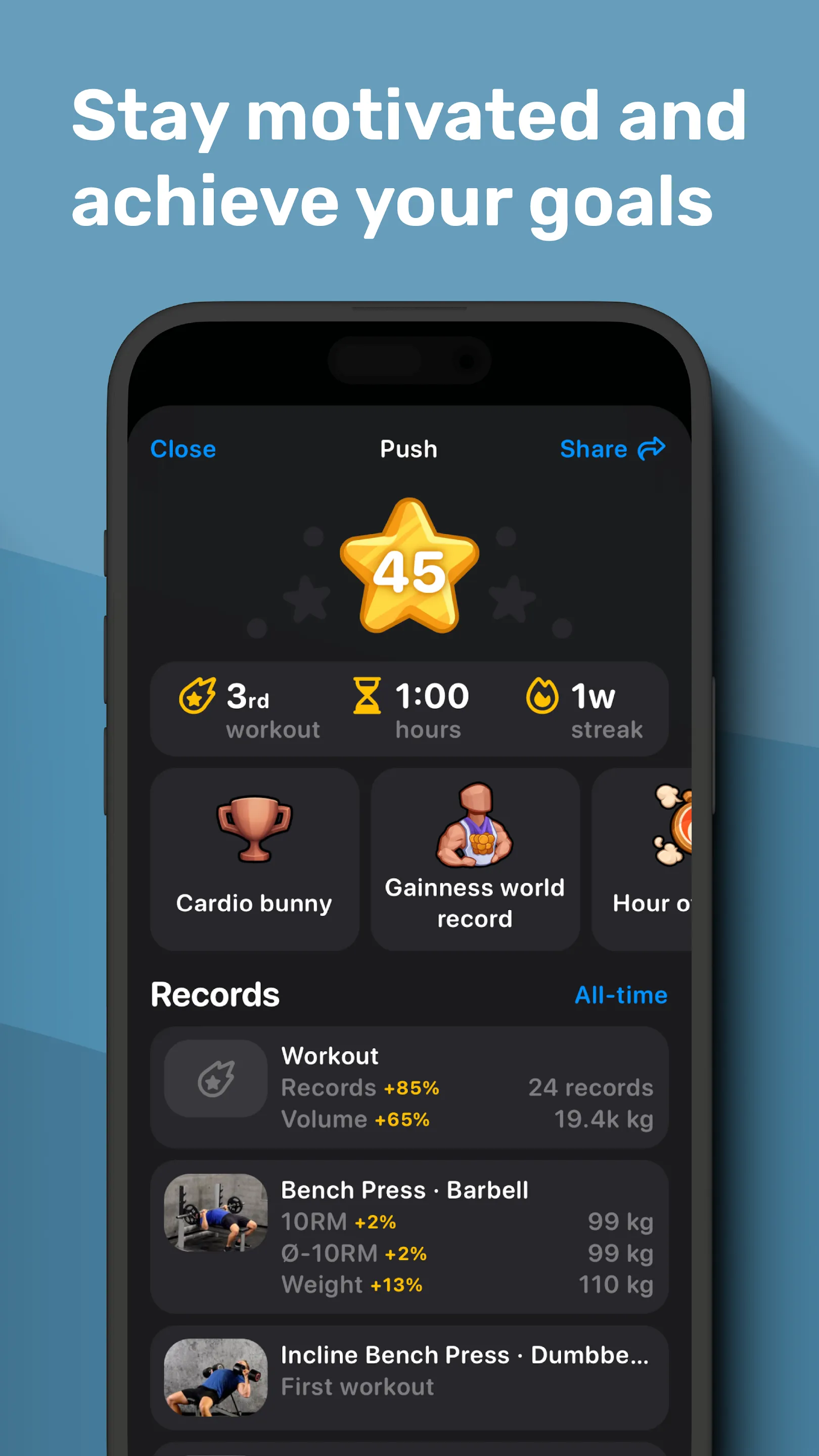 Alpha Progression Gym Tracker | Indus Appstore | Screenshot
