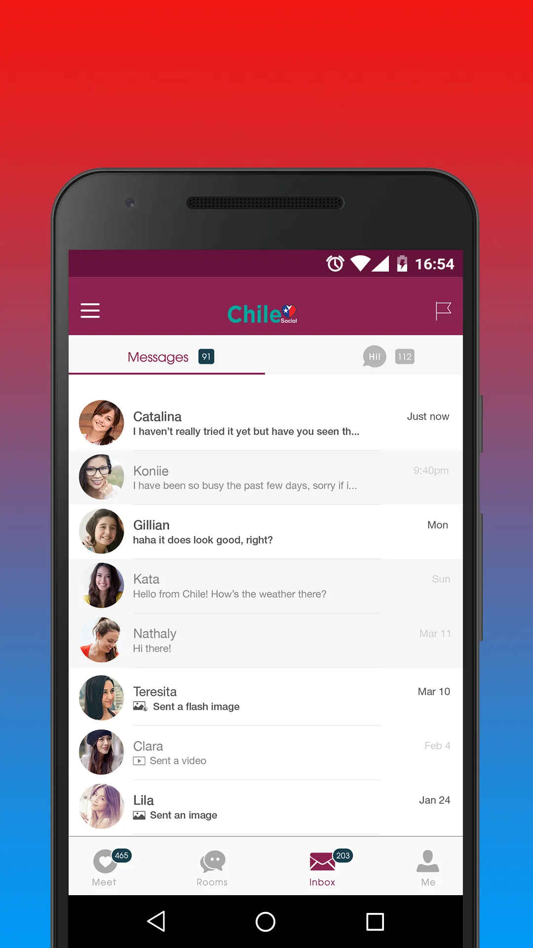 Chilean Dating: Meet Chileans | Indus Appstore | Screenshot