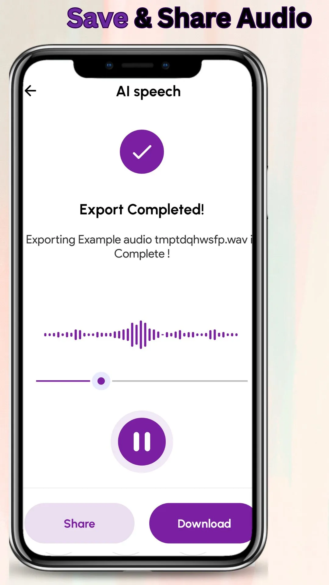 Ai Voice Generator - Ai speech | Indus Appstore | Screenshot