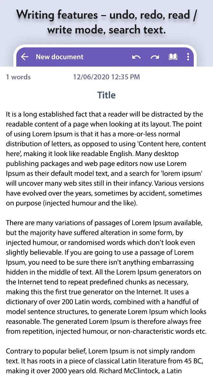 WriteDown: Write Books, Novels | Indus Appstore | Screenshot