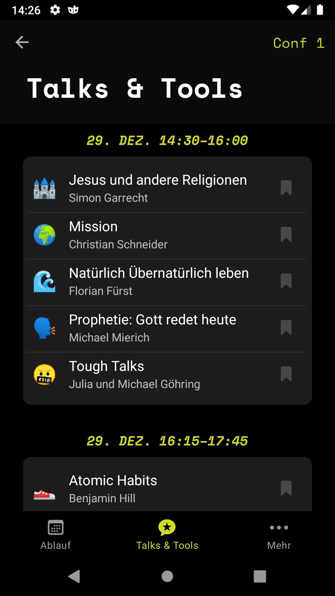 Jesus Saves Conference | Indus Appstore | Screenshot