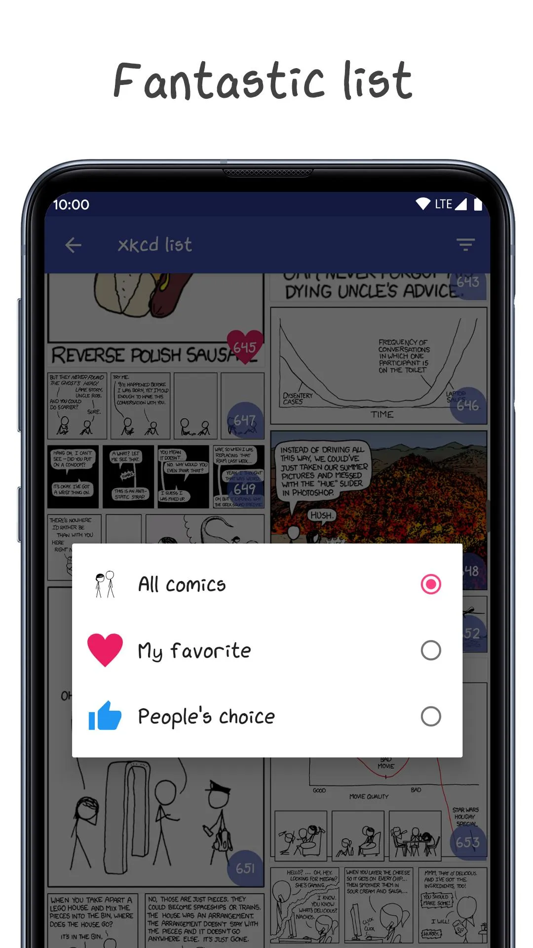 xkcd - comics viewer | Indus Appstore | Screenshot