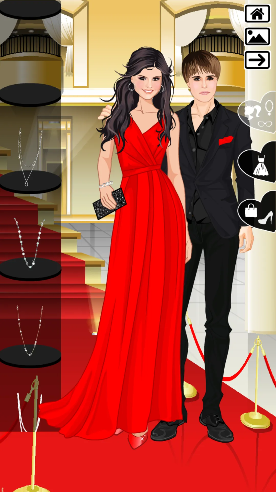 Selena Gomez Huge Dress Up | Indus Appstore | Screenshot