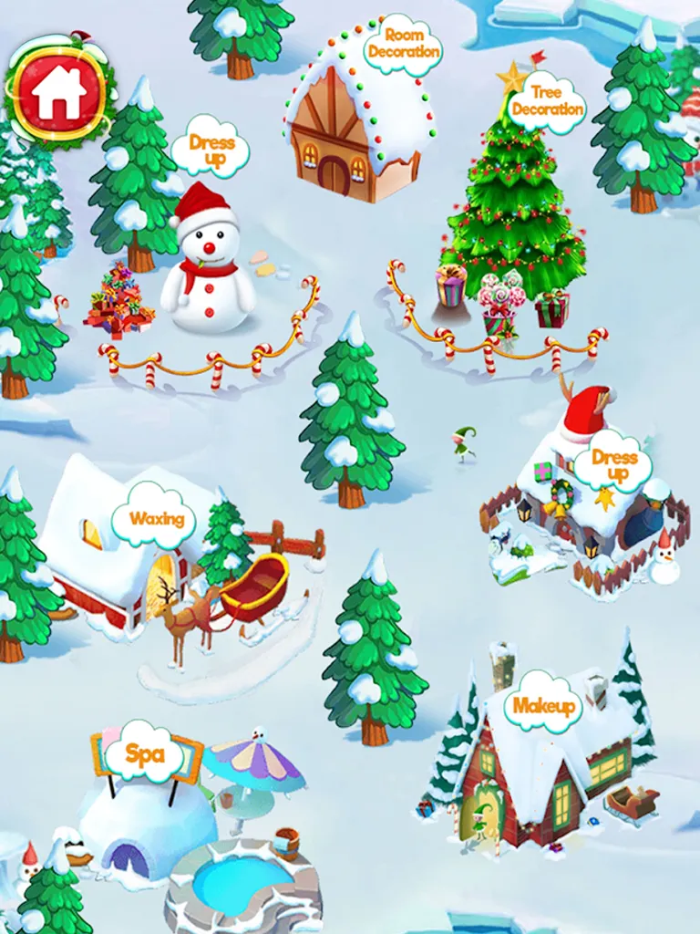 Christmas DressUp & Makeup Sal | Indus Appstore | Screenshot