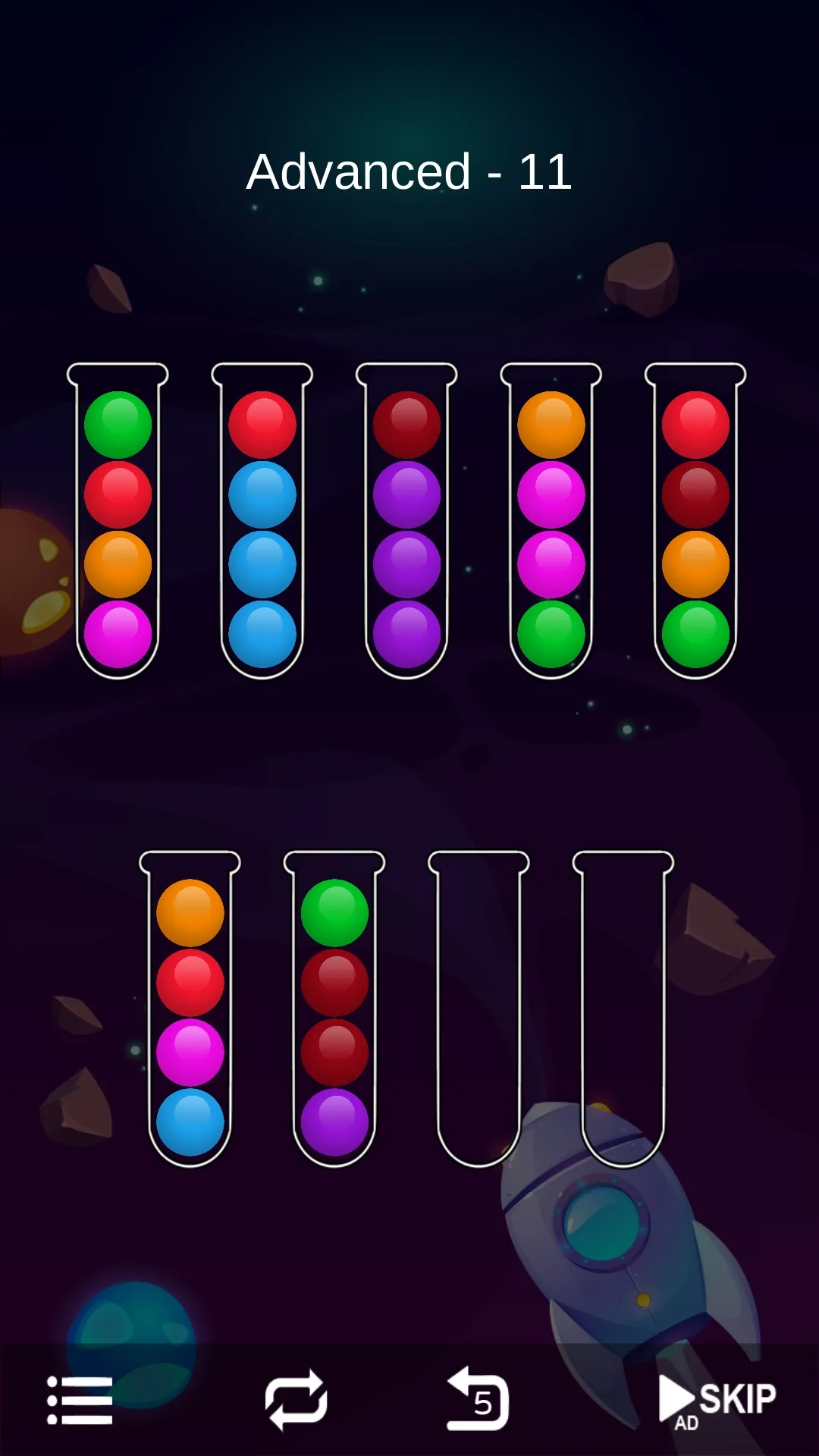 Ball Sort - Bubble Sort Puzzle | Indus Appstore | Screenshot