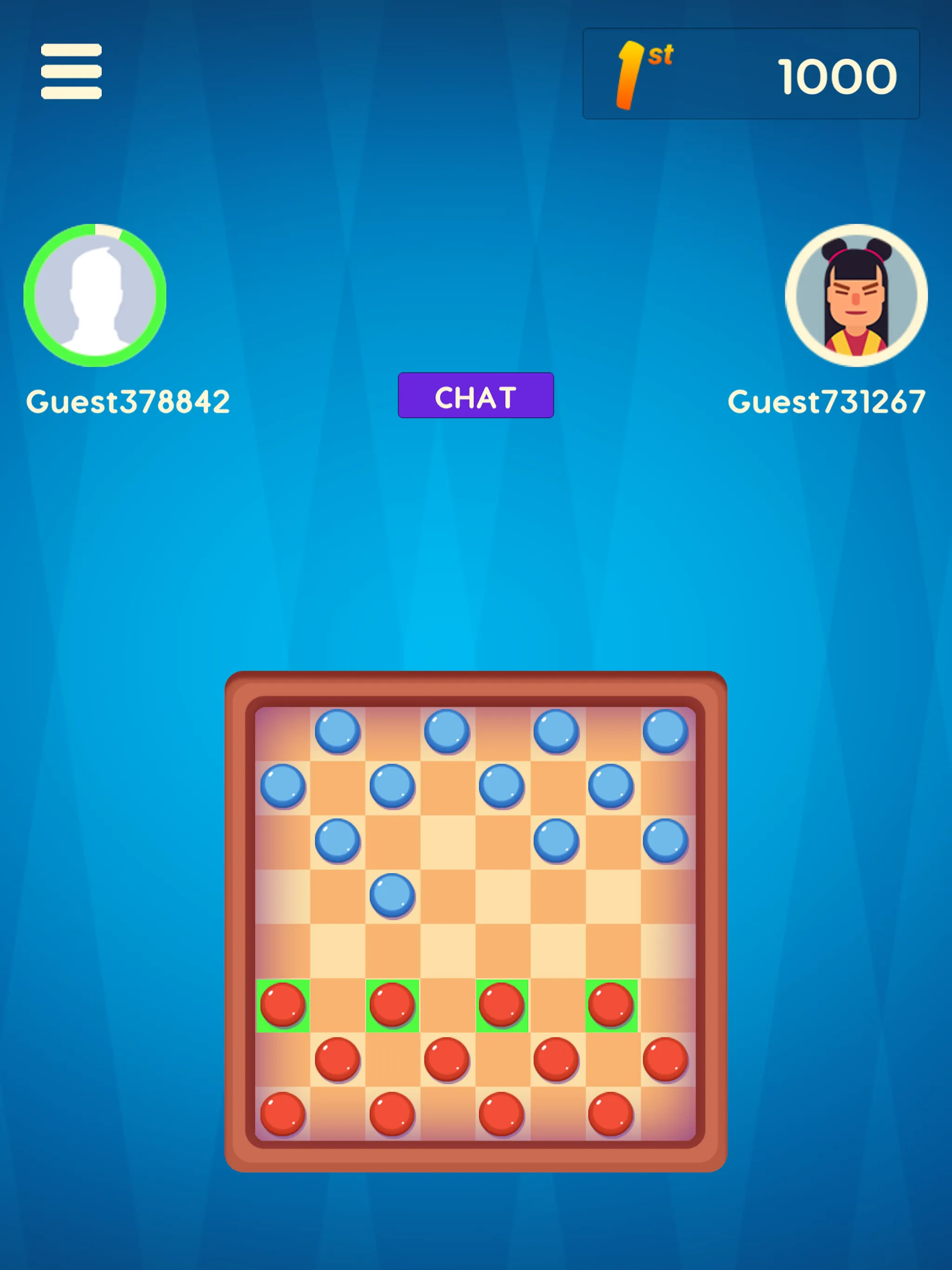 Draughts / Checkers Online Mul | Indus Appstore | Screenshot