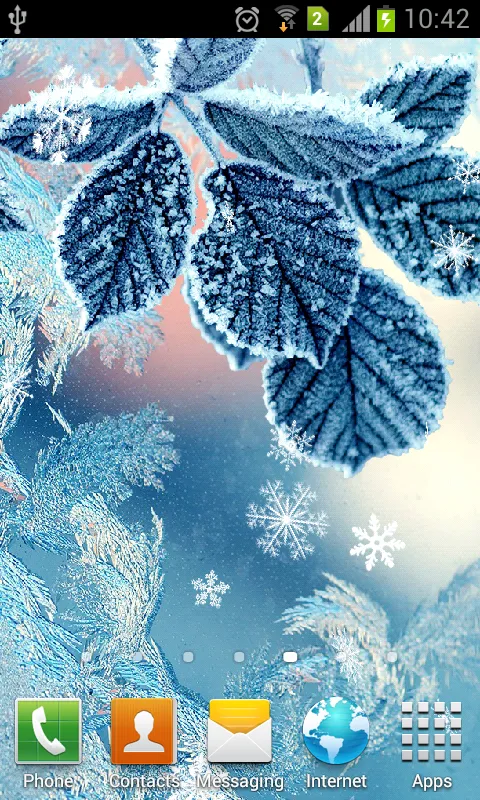 Winter Live Wallpaper | Indus Appstore | Screenshot