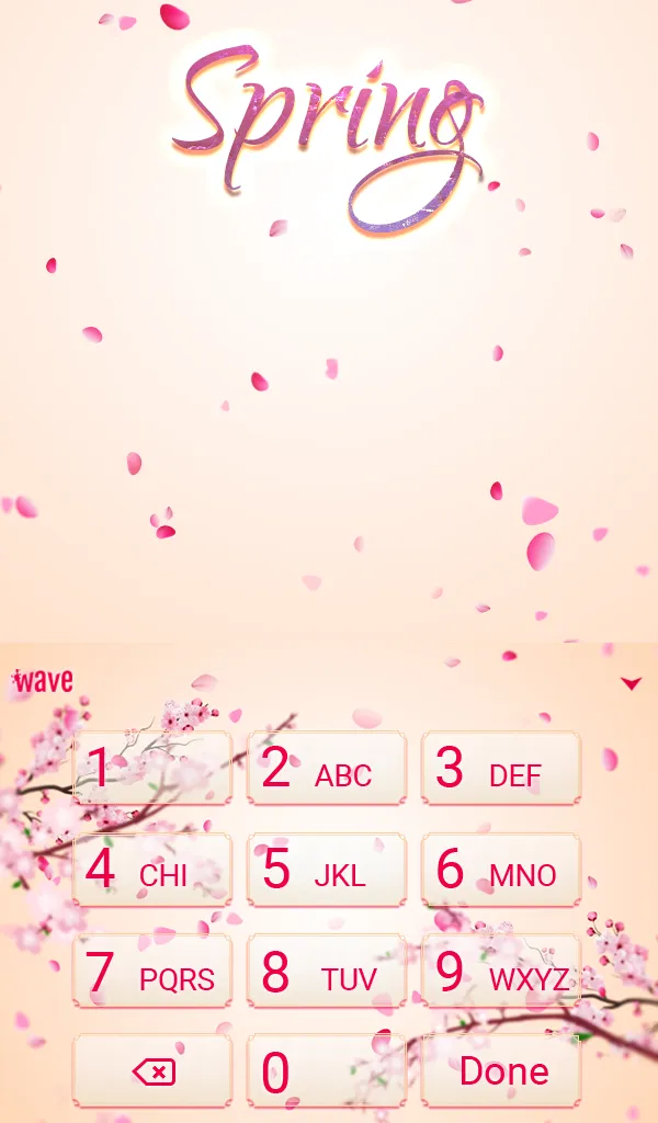 Spring Keyboard & Wallpaper | Indus Appstore | Screenshot