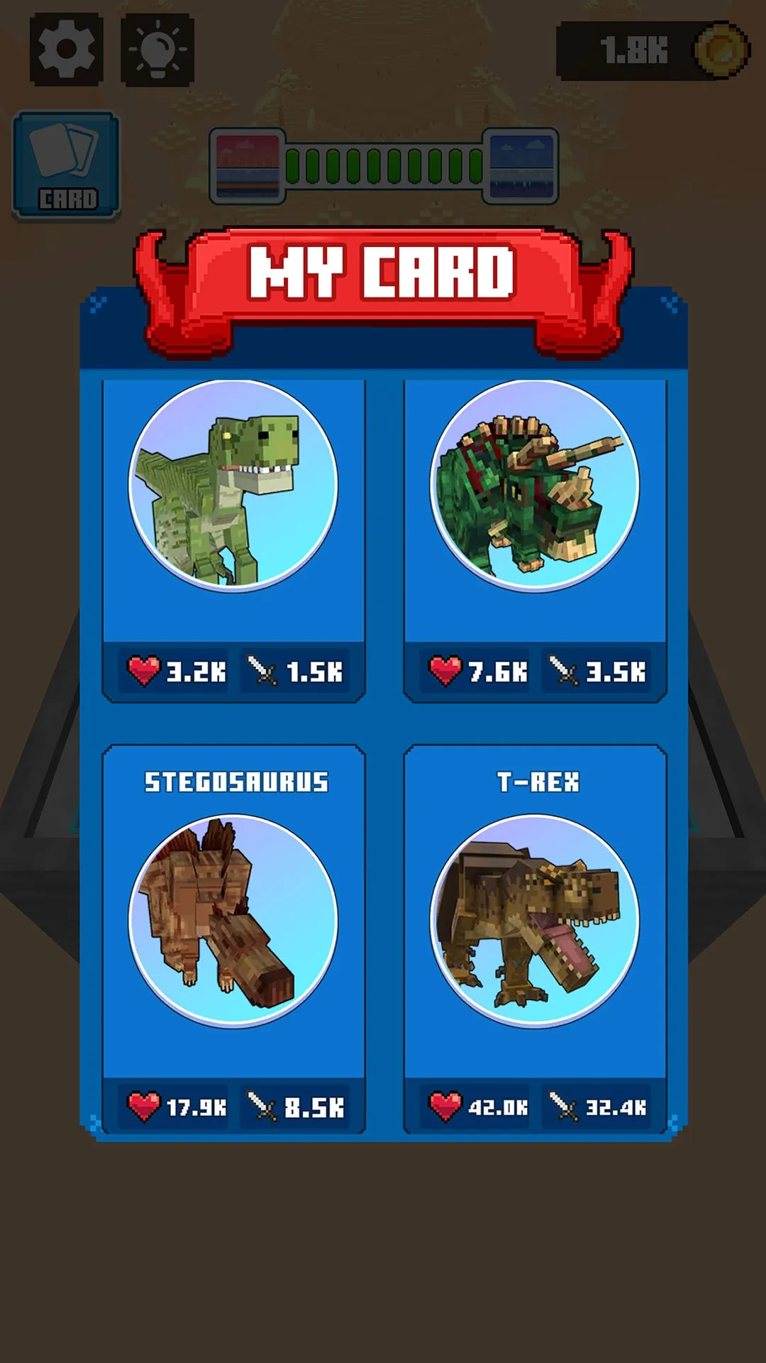 Dinosaur Merge: Block Fighting | Indus Appstore | Screenshot