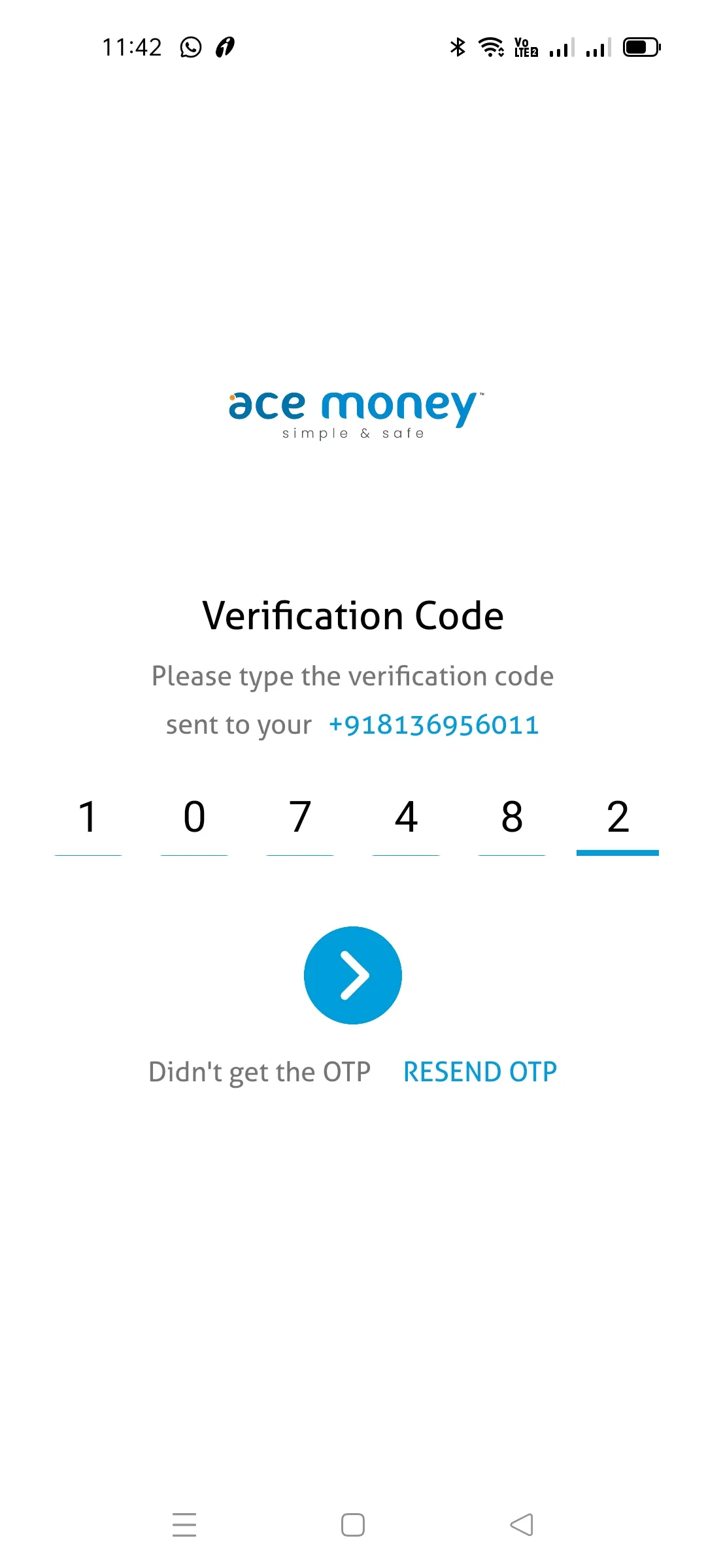 Acemoney UPI QR | Indus Appstore | Screenshot